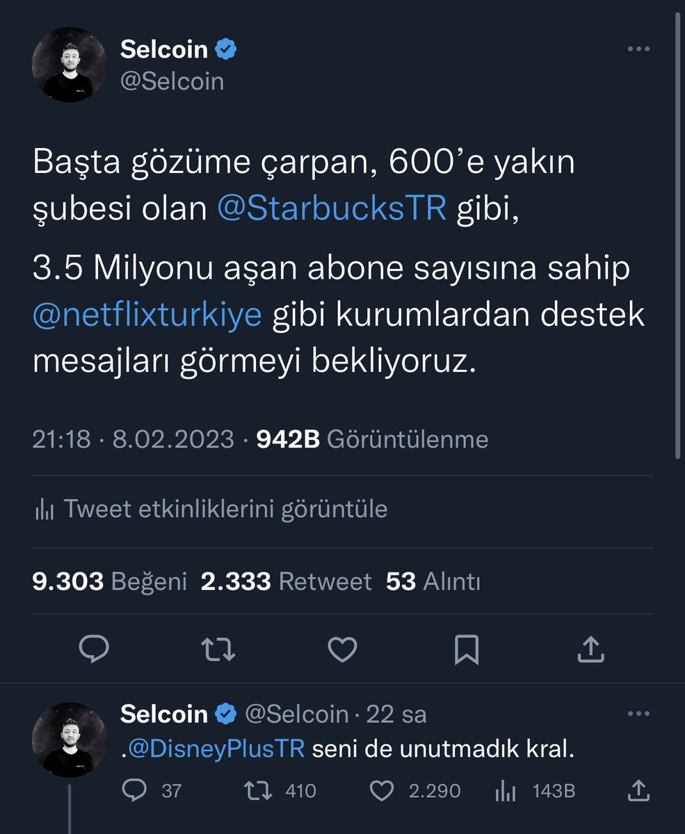 Selcoin's tweet photo. Üçünden de arka arkaya açıklamalar geldi. Elinize sağlık. 

Diğer kurumlar adına da domino etkisi görüyor bu açıklamalar. https://t.co/E2OJGY9zHx