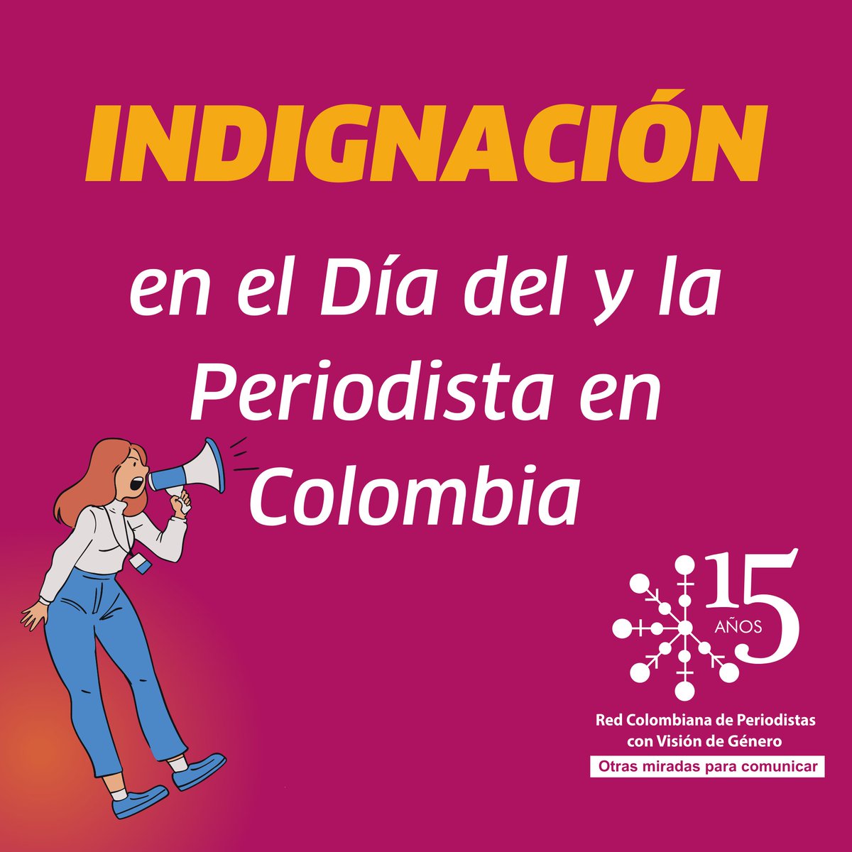 En el #DíaDelPeriodista #DíaDeLaPeriodista nos habita la #Indignación por las afectaciones que aún sufren las periodistas. Compartimos algunas cifras de investigaciones de <a href="/Karisma/">Fundación Karisma</a> <a href="/periodismogener/">Red Colombiana de Periodistas con Visión de Género</a> y <a href="/FLIP_org/">Fundación para la Libertad de Prensa (FLIP)</a>. 🧵