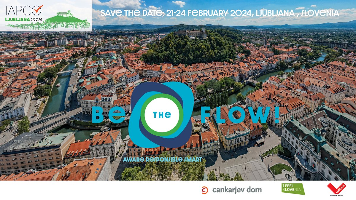 The #IAPCOAM&amp;GA flag was passed on from #IAPCO2023 to #IAPCO2024 host city Ljubljana, Slovenia, with some fanfare.

The host AM&amp;GA 2024 host Cankarjev dom CVB did a presentation inviting the delegates to the beautiful city in the heart of Europe.