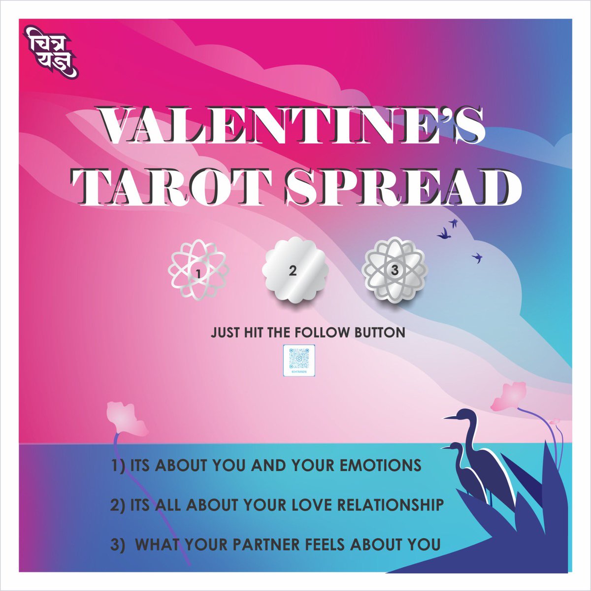 chitrayagya's tweet photo. Know your love relationships feelings for you DM to book your slot #valantinesday❤️ #trending #tarotreading #tarotcards #tarot #chitrayagya https://t.co/krk9cZ4w6S