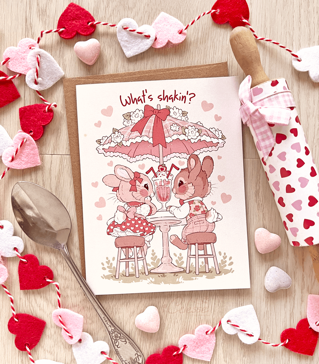 I think this is my favorite of the Valentine's cards I made 🥰 