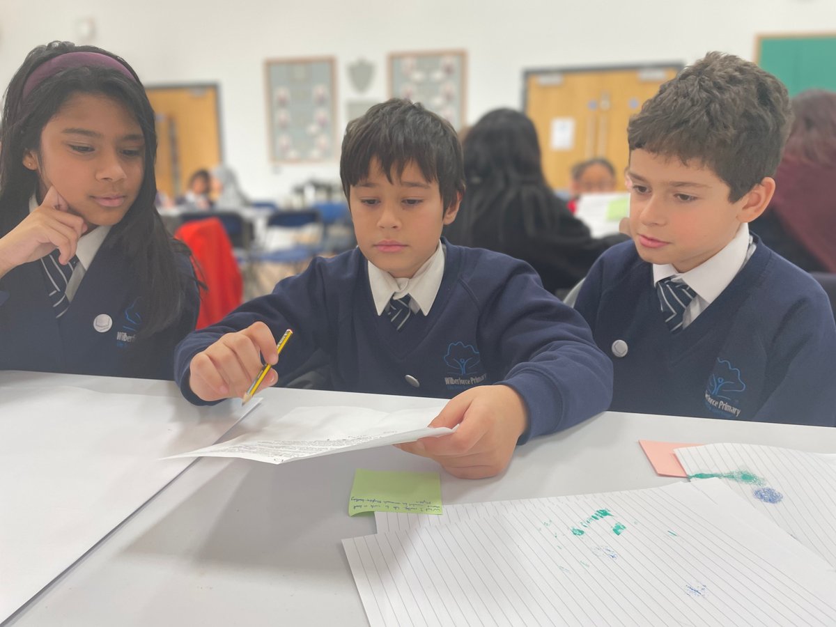 wilber4sprimary's tweet photo. Thank you @WalthamstowPrim for hosting this year's StorySlam! Our school winners had a great day and really learned lots about the art of storytelling. #lovelearning #loveofwriting #story https://t.co/EQacVV0gab