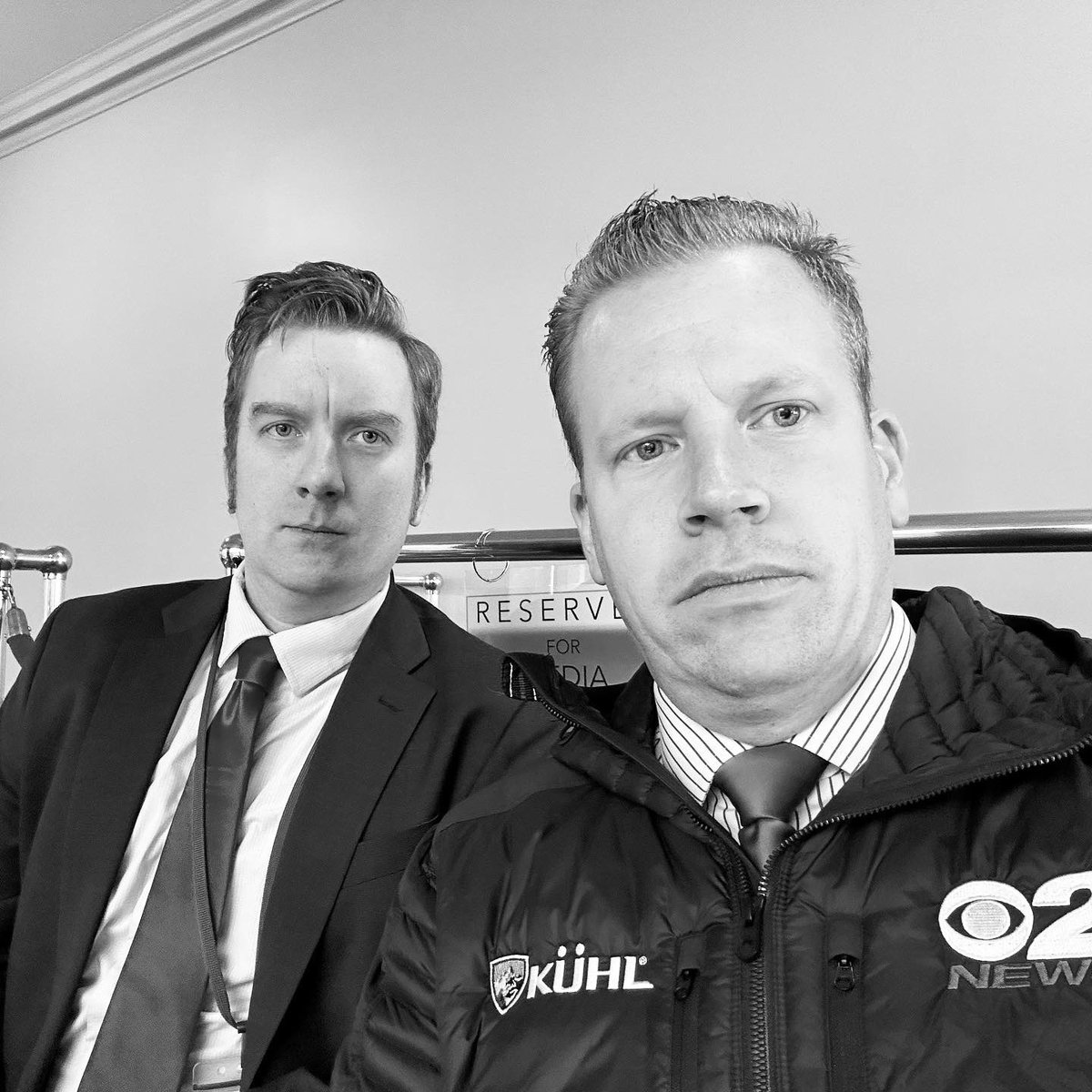 Ran into an old friend today, but he was pretty bummed when I turned him down for an autograph <a href="/danielmwoodruff/">Daniel Woodruff</a>