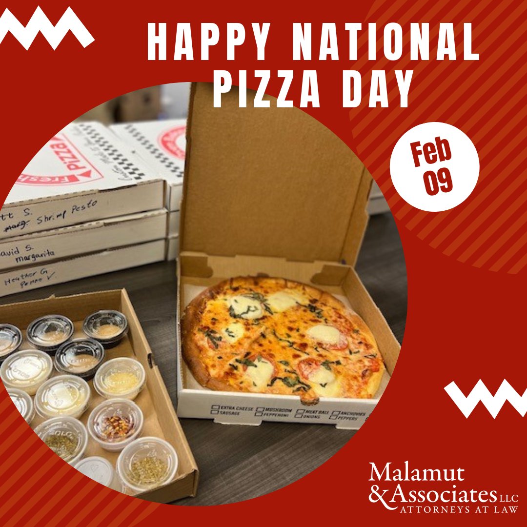 Shout out to The Bistro at the Cherry Hill Mall for making individual gourmet pizzas for everyone at the firm for #NationalPizzaDay.  #NomNom #BestDayEver  #PizzaIsLife #PizzaIsLove #PizzaForever #Pizza #TreatYourself