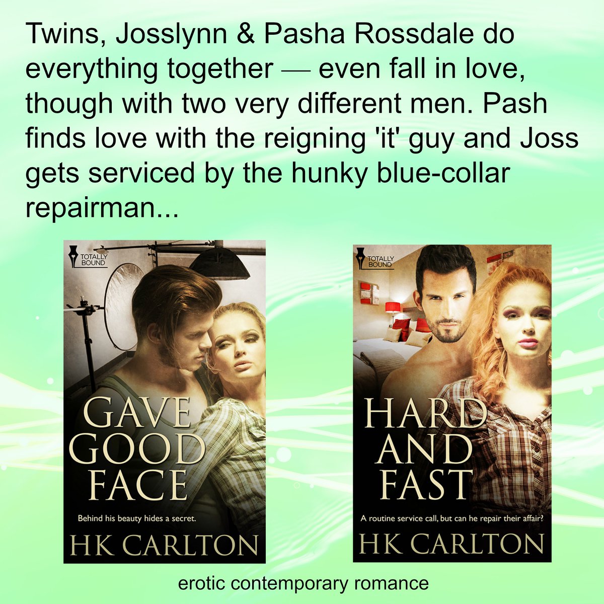 #ThrowbackThursday Twins, Josslynn and Pasha Rossdale do everything together, even fall in love, yet with two very different men. #erotic #romance #contemporary #twinwin #tbt @firstforromance

firstforromance.com/index.php?rout…