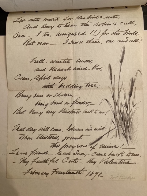 The Graduate Center (@gc_cuny) on Twitter photo A #Valentine mystery! Prof. Katherine Manthone discovered an anonymous valentine sent to artist Fidelia Bridges in 1891. Could it be a juicy tidbit from a love interest? Manthone explains how she unraveled the clues… katherinemanthorne.com/historian_art_… <a href="/GCArtHistory/">GC Art History</a> A #Valentine mystery! Prof. Katherine Manthone discovered an anonymous valentine sent to artist Fidelia Bridges in 1891. Could it be a juicy tidbit from a love interest? Manthone explains how she unraveled the clues… katherinemanthorne.com/historian_art_… <a href="/GCArtHistory/">GC Art History</a>
