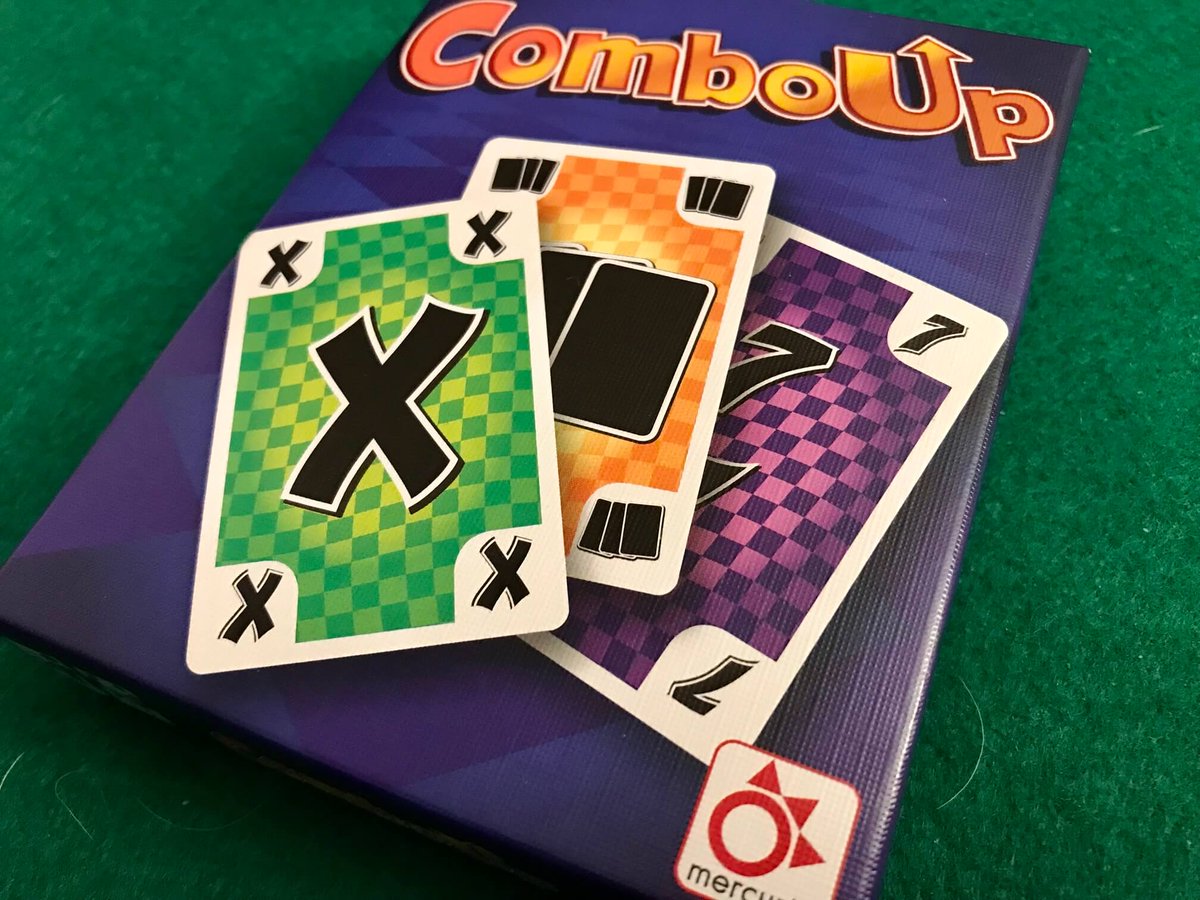 PadresFrikis's tweet photo. ¡Nuevo post! 📢 Reseña de #ComboUp, un juego de cartas de @Mercurio_Juegos 🃏 Un juego de formar bazas y combinaciones de parejas, tríos... pero con unas reglas muy originales. ¡Y donde solo hay 1 perdedor y el resto ganan! Aquí reseña y opinión 👉🏻 https://t.co/OX8CWo8r9V https://t.co/Ib14CTdC7H