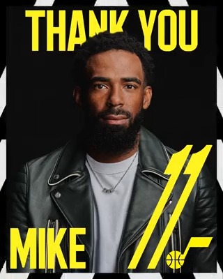 Utah Jazz on Twitter: "There’s only one Mountain Mike ⛰️💜 Thank you