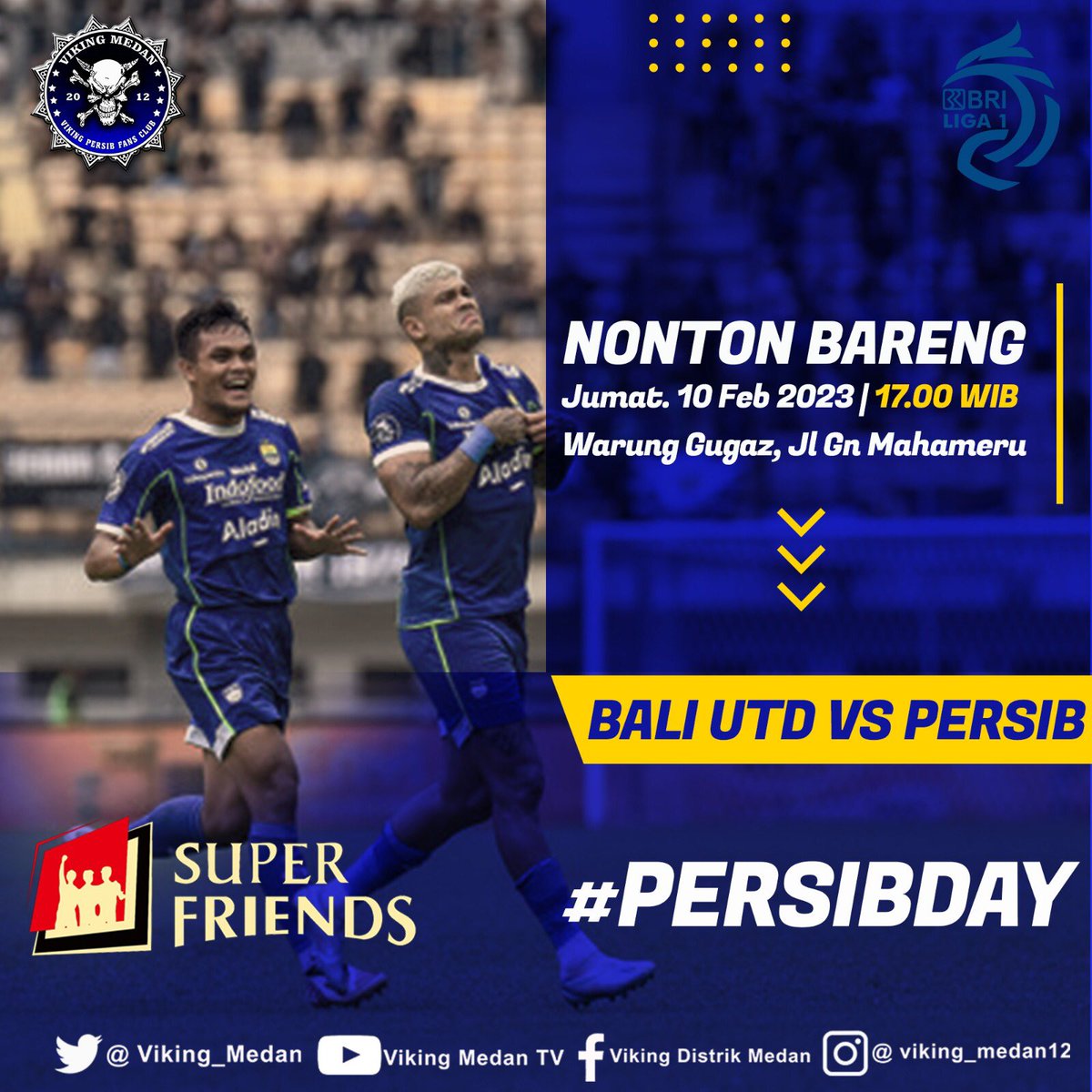 #edaknkeun #birukeun #persib #bandung #jabar #vikingmedan #medan #sumut