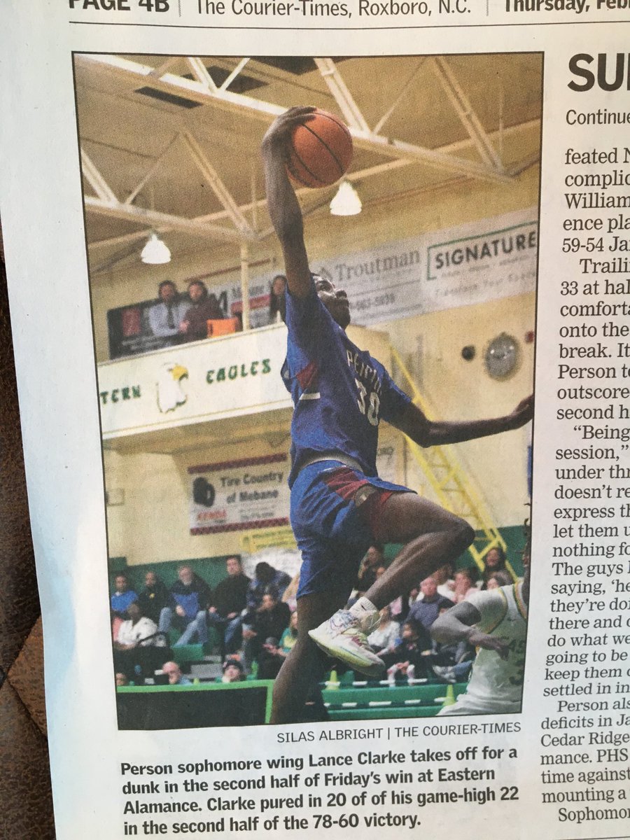 BrentWGroce's tweet photo. Good shot from the Courier=Times and Silas Albright. Rockets looking to finish off the conference home slate Friday night. https://t.co/nJBMY9vxD0