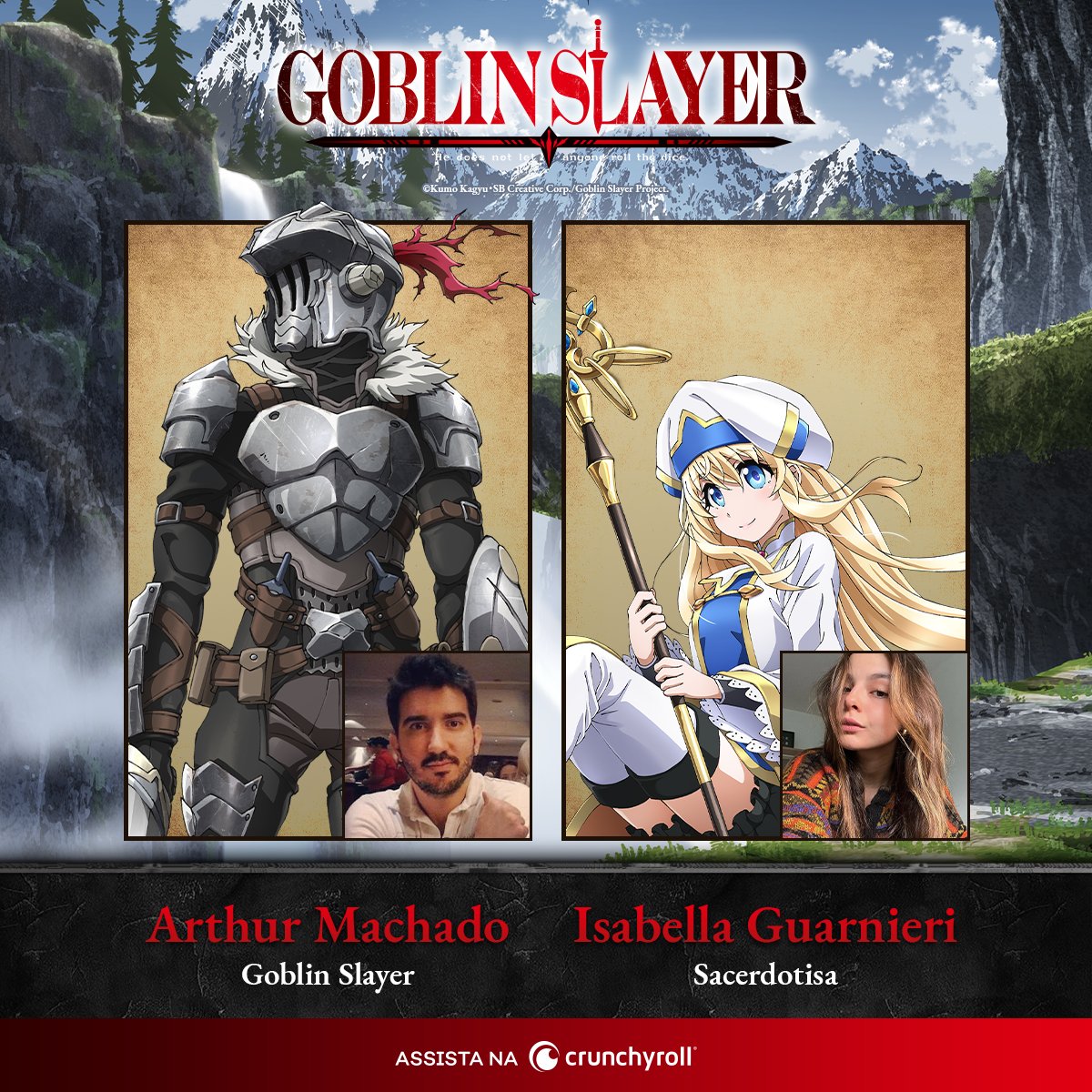 Crunchyroll Brasil ✨ on X: Hoje é dia de GOBLIN SLAYER