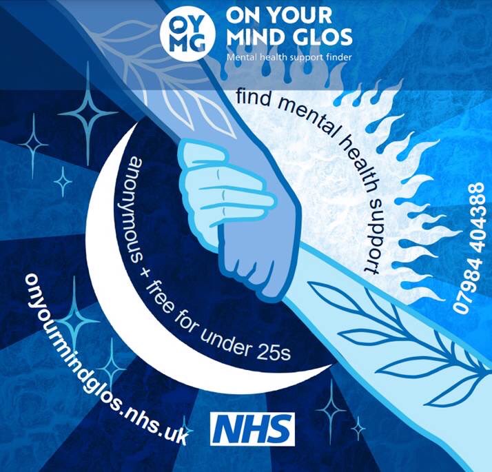 onyourmindglos's tweet photo. Talented young artist @lunalotusuk has created two new designs titled ‘Garden in My Mind’ and ‘Reaching Out’ to help us grow awareness of On Your Mind Glos 😍. Which is your favourite? #letsconnect #ChildrensMentalHealthWeek https://t.co/bZs9Of49nd