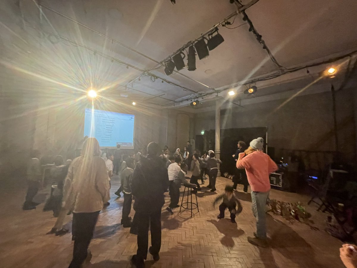 CEP_Wandsworth's tweet photo. Fantastic performances from @PrimaryGriffin today as they broke in to @battersea_arts with @kit_theatre declaring a #ClimateEmergency! For  EnviroTakeover supported by @wandbc Wandsworth Grant Fund. Great to see all of the pupils so passionate &amp; engaged #TogetherOnClimateChange https://t.co/Vm8REEqyzA