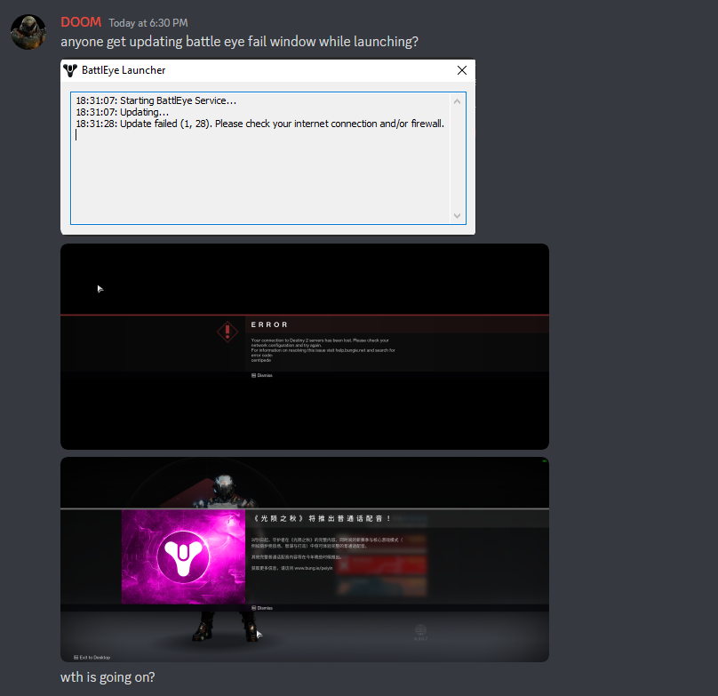 sen997's tweet photo. @BungieHelp Guys, Help? https://t.co/lrlECzqw3F