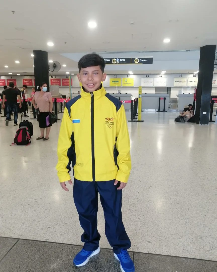 edavid_0820's tweet photo. Un angelito que se nos adelanta en el camino. En nombre del deporte nacional, del @MinDeporteCol y nuestra ministra @UrrutiaOcoro , enviamos un mensaje de fuerza y unión a la familia de Ángel Gabriel Delgado, promesa de la gimnasia de nuestro país. 

@ACORDCOLOMBIA1 https://t.co/2RMe2h83eP