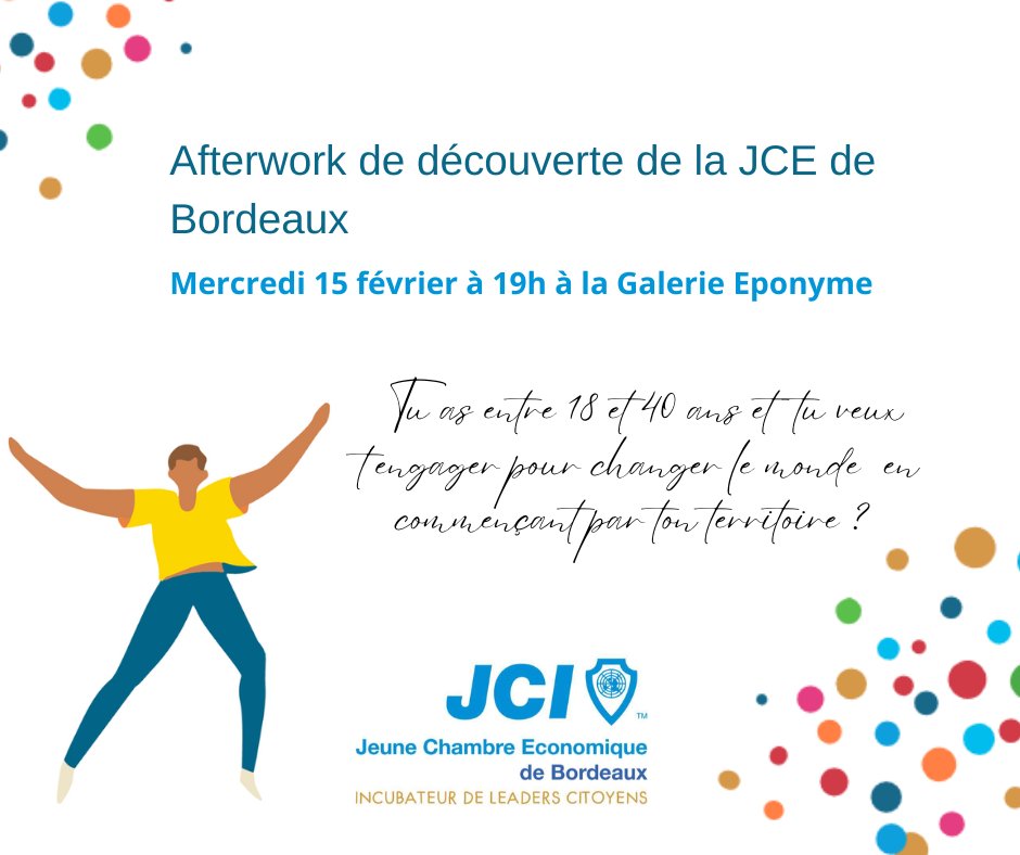 Tu as entre 18 et 40 ans et tu souhaites t'investir pour ton territoire ? Viens nous rencontrer le mercredi 15 février à 19h à la <a href="/EponymeGalerie/">Eponyme Galerie</a> ! Gratuit sur inscription > forms.office.com/e/3Ynwc1scNi