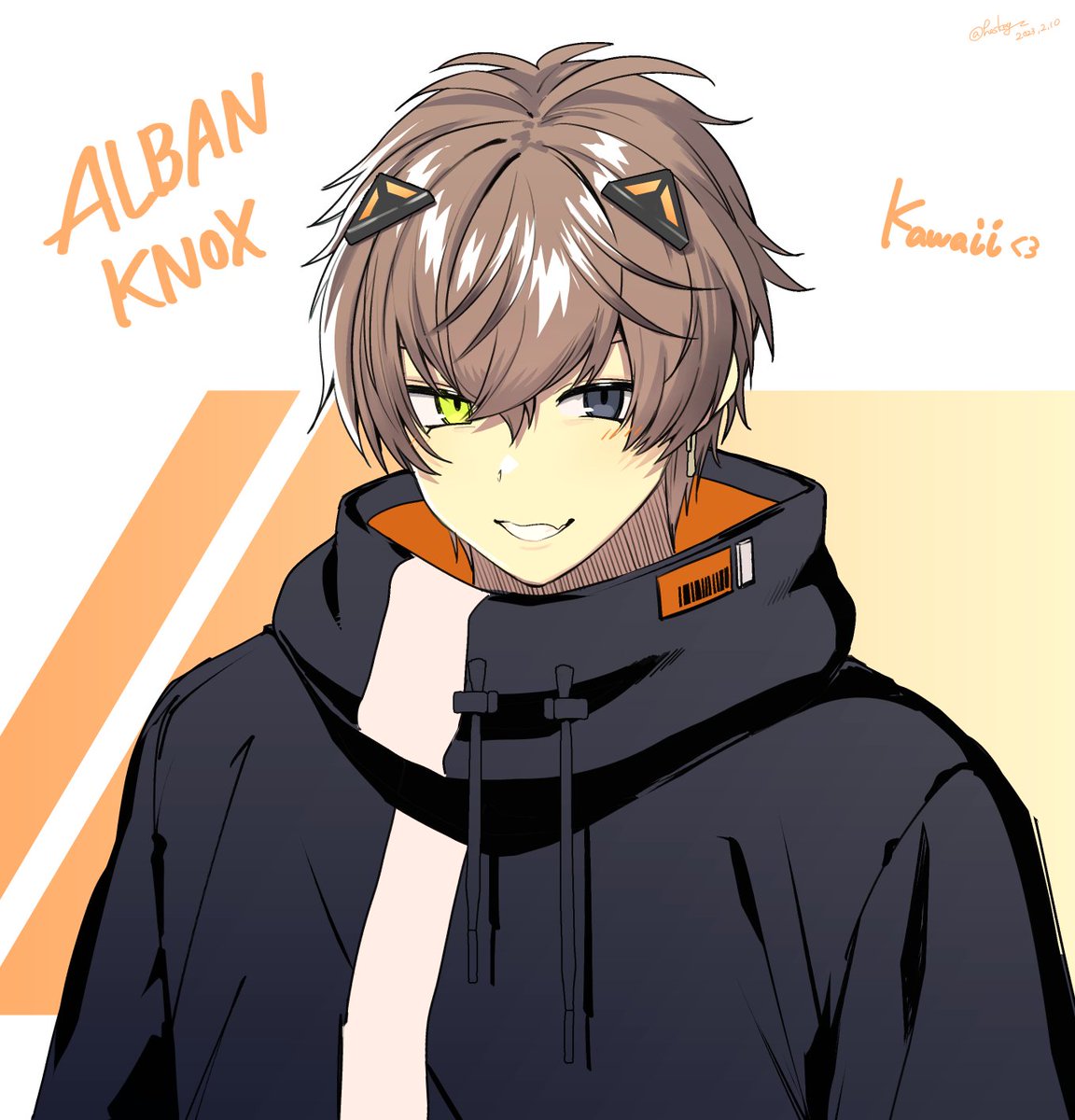 「rkgk #AlbanKnoxArt 」|蓮鍵(ハスキー,Husky)のイラスト