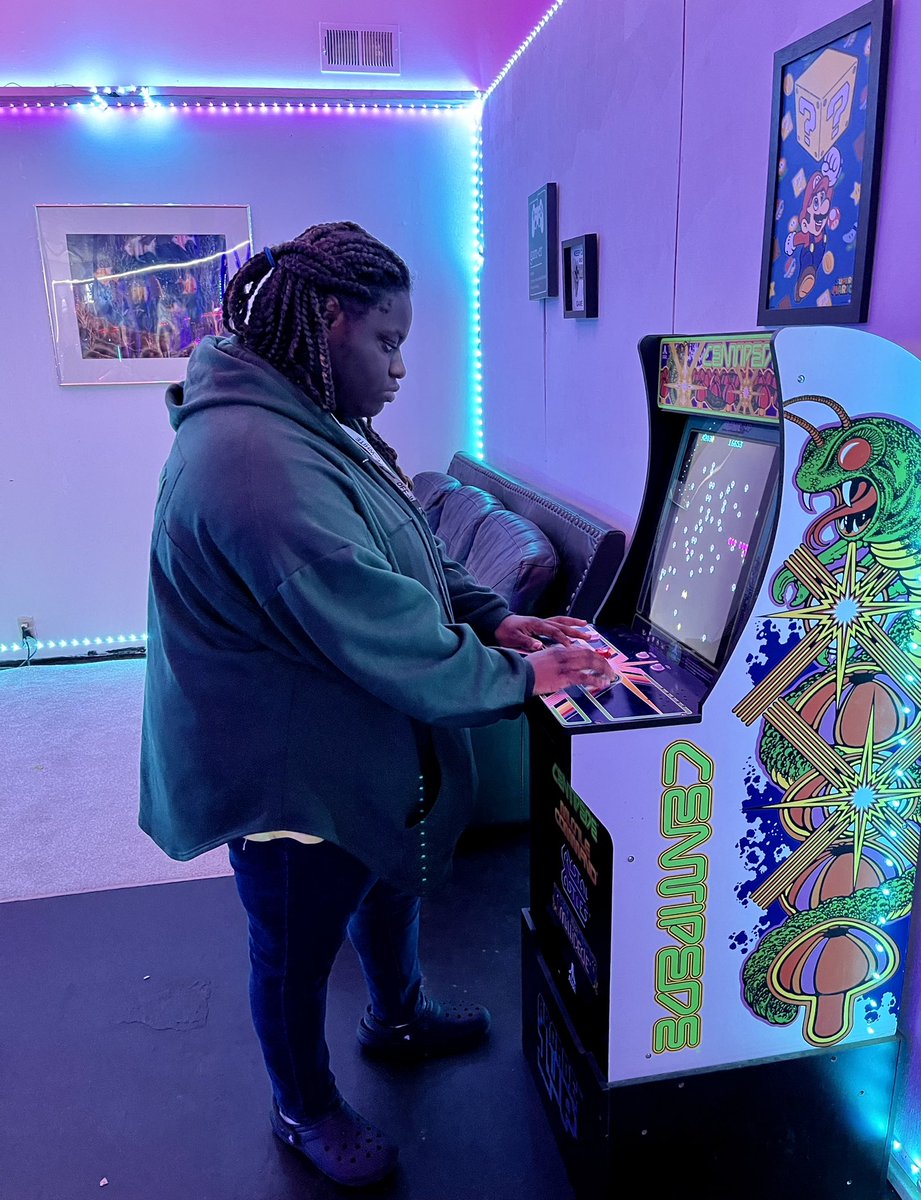 NWCC_Library's tweet image. The Northwest Gamers Club had a wonderful time at their meeting at Play HQ in Senatobia last night! It has a game for everyone.