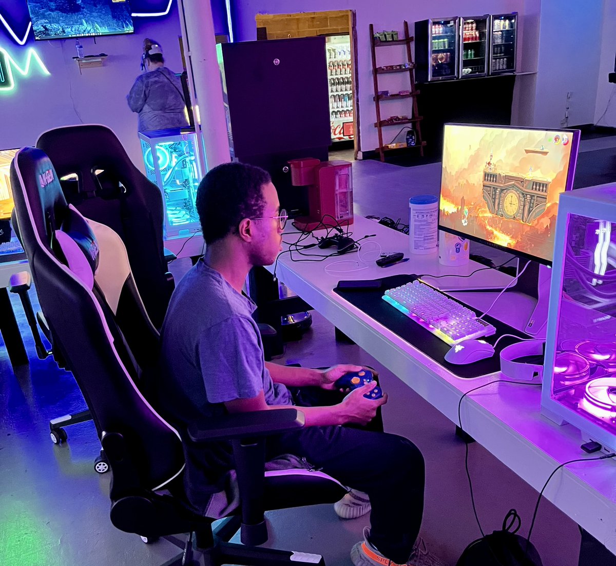 NWCC_Library's tweet image. The Northwest Gamers Club had a wonderful time at their meeting at Play HQ in Senatobia last night! It has a game for everyone.