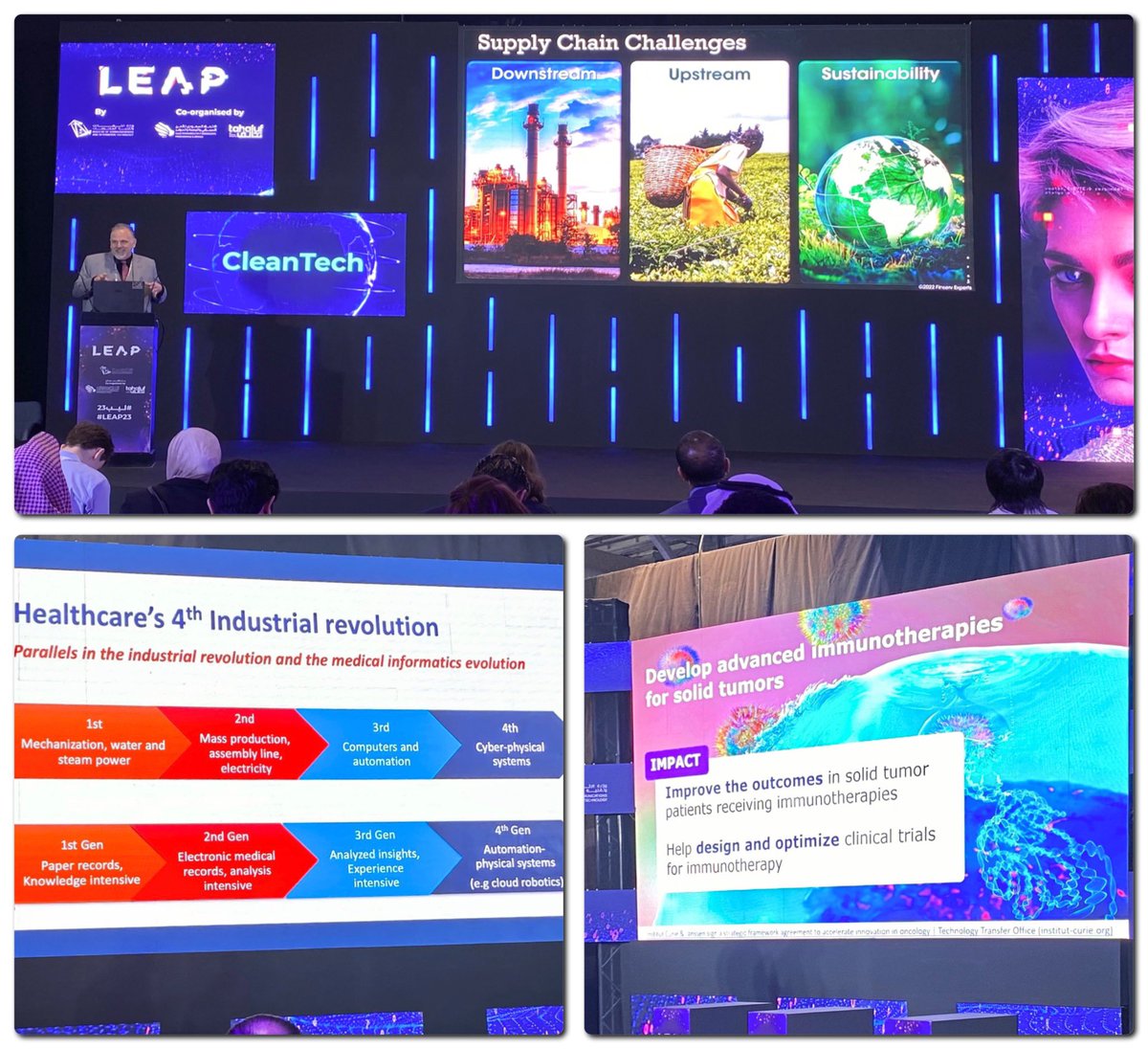 A_Alomran11's tweet photo. It was a pleasure to attend the #leap23 Tech conference, and the experience was mind blowing. 

The integration of AI, robotics, and automation into both industrial and R&amp;D settings is remarkable, and its importance will continue to be recognized in the healthcare industry. https://t.co/jLGUdzKEkQ