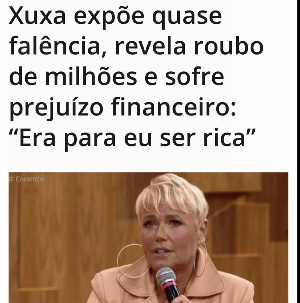 eusousatv's tweet photo. Esse xororo não é pra pedir Rouanet não né minha senhora? 🤔 https://t.co/7CcrtMJvG1