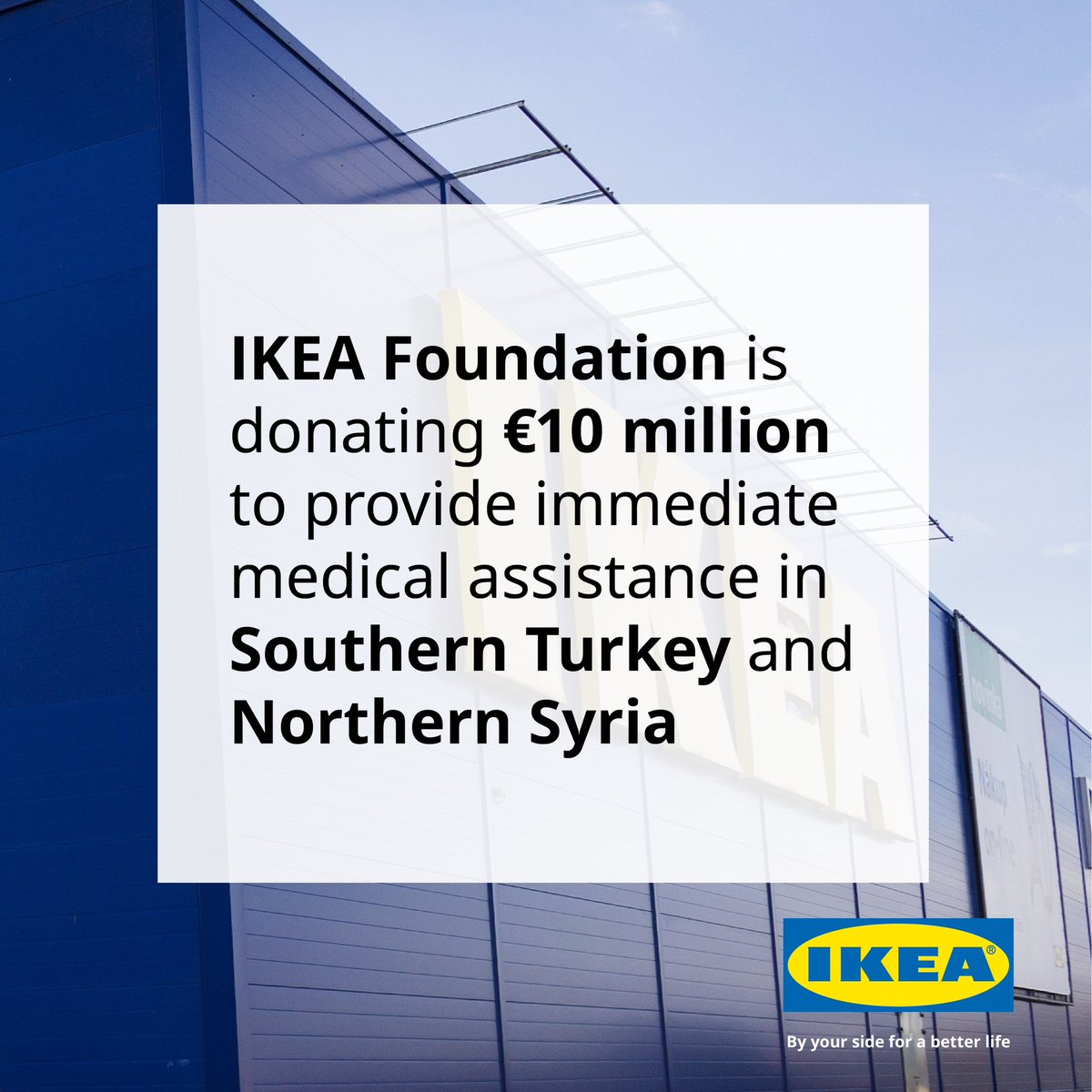 IKEA Kuwait on Twitter "IKEA Foundation is donating €10 million to