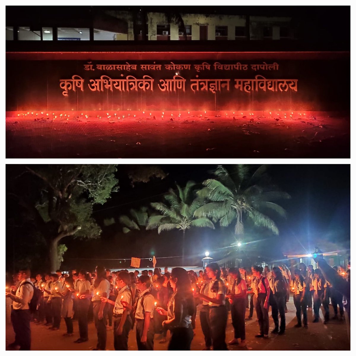 Langotekaka's tweet photo. #JusticeForAgrilEngg  दिवस- 16, #candlemarch  सर्वांना अंधारात ठेऊन निर्णय घेणाऱ्या आयोगाला उजेड दाखवन्यासाठी एक छोटासा प्रयत्न
@mieknathshinde @Dev_Fadnavis 
@CMOMaharashtra 
@maha_governor @PMOIndia @rashtrapatibhvn
@mpsc_office
#MPSC #ABVPForStudents
@AnkitaPawar05 @AHThombare https://t.co/rBylIoN8Ar