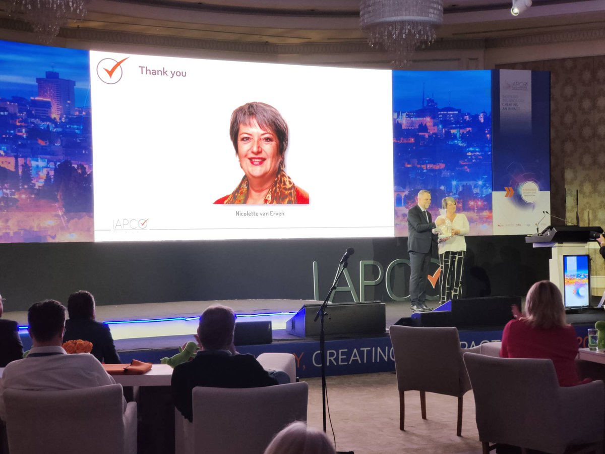 #IAPCO2023 gave a special thanks to Nicolette van Erven for her service as she stepped down from the council.

#thankyou #eventprofs #meetingprofs #meetingsandevents #meetingsindustry #PCO