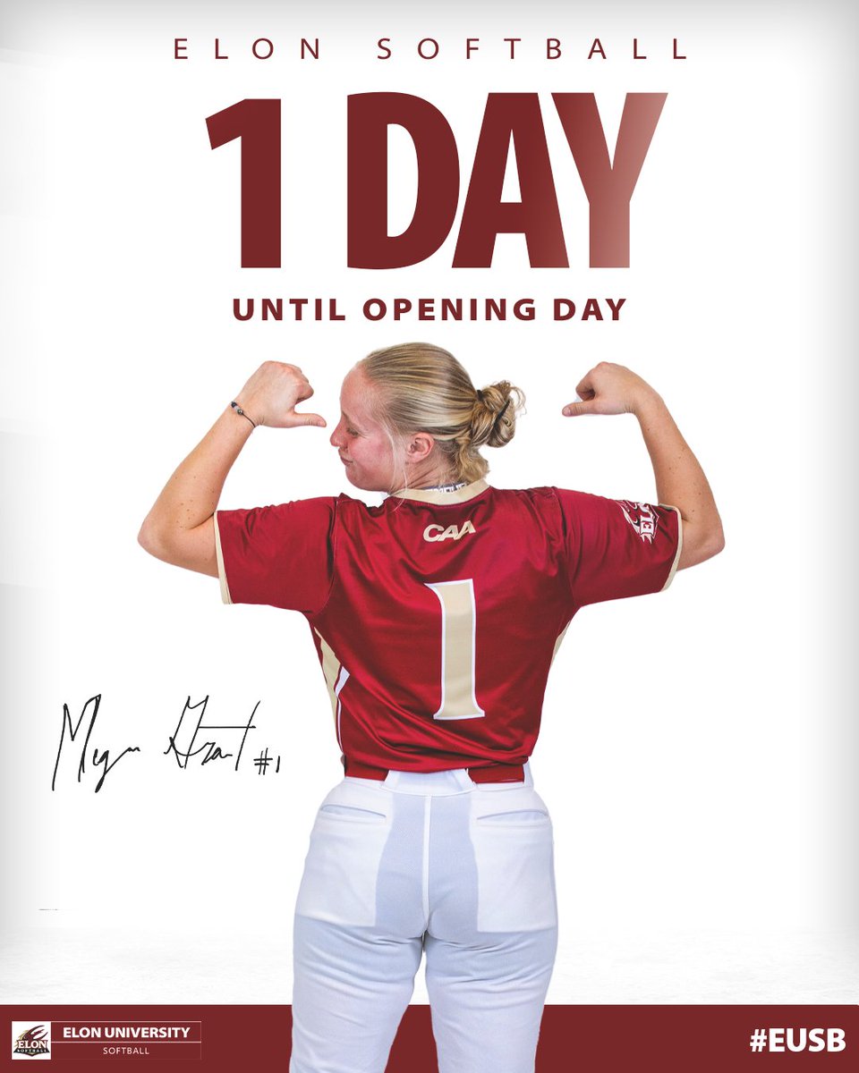 ONE. MORE. DAY ‼️

#EUSB 🥎