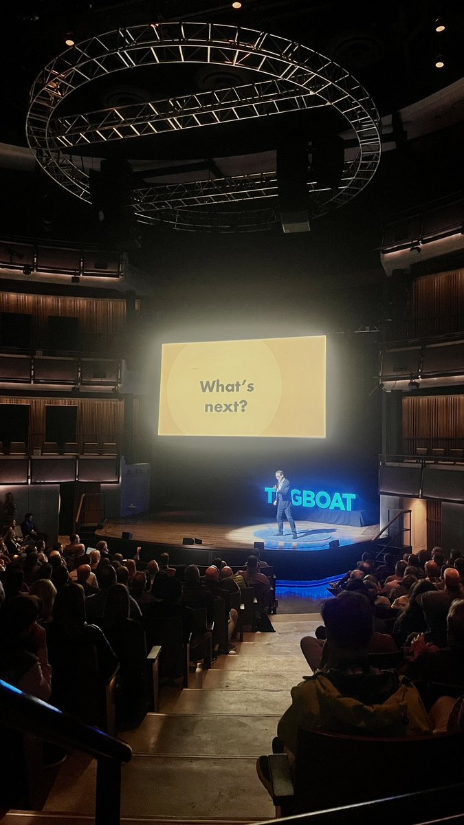 MilanPMP's tweet photo. Incredible and eye-opening presentation by @DanielPink on the @EvergreenJourn and Tugboat Gathering of Teams 2023 #leadership #proctorio #Motivation #mindchange #performance https://t.co/fiQjVXyVLE