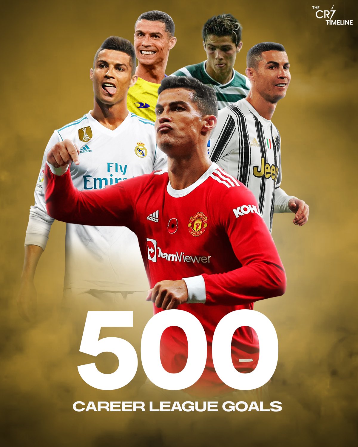 Ronaldo scores four to pass 500 league goals - Newspaper 