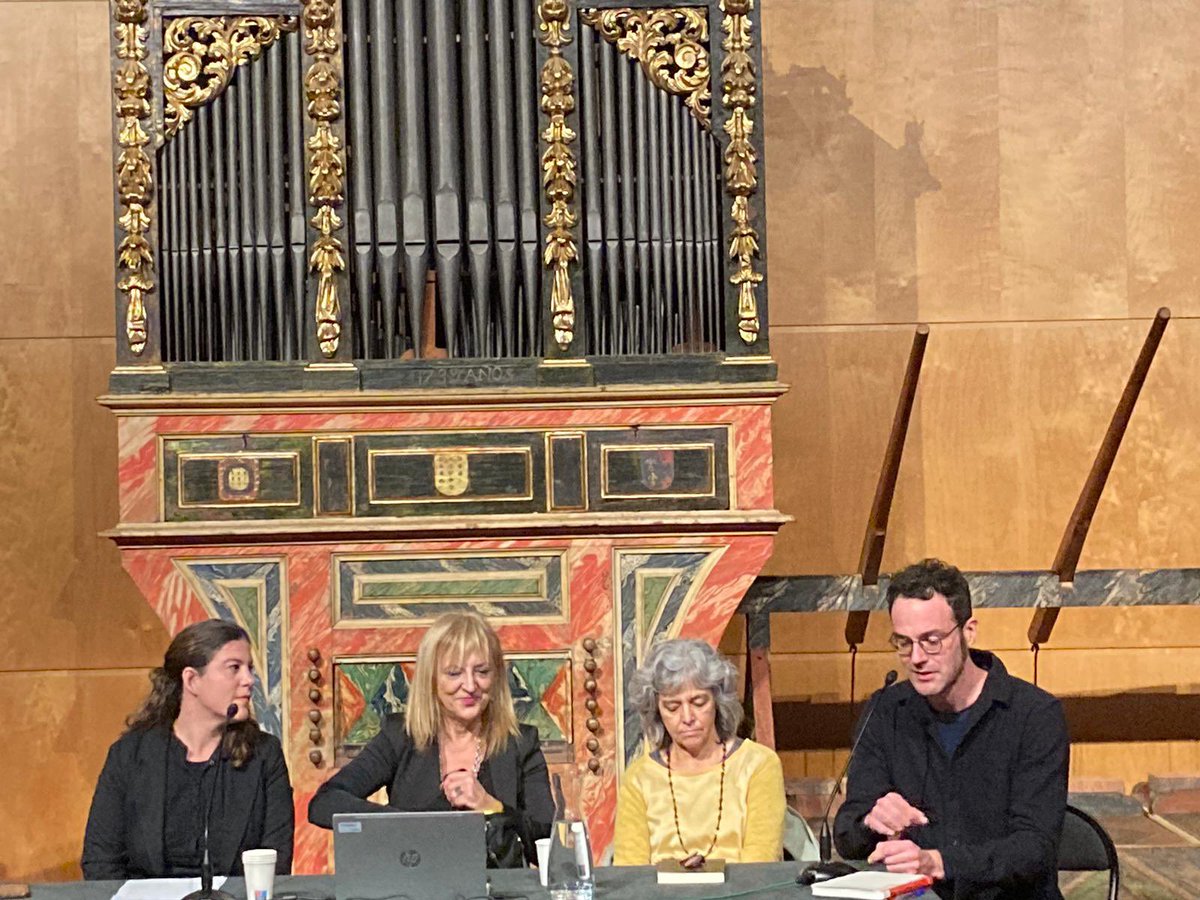 Avui han començat les jornades d’estudi “La vigència de Felip Pedrell”amb @DuranBabs i <a href="/EugeniaGallegoC/">Eugenia Gallego</a> presentant llibre, i també María Ordiñana, Rolf Bäker i <a href="/XabierColuig/">Xabier Coluig</a>. 
Tota la informació aquí:
ajuntament.barcelona.cat/museumusica/ca…