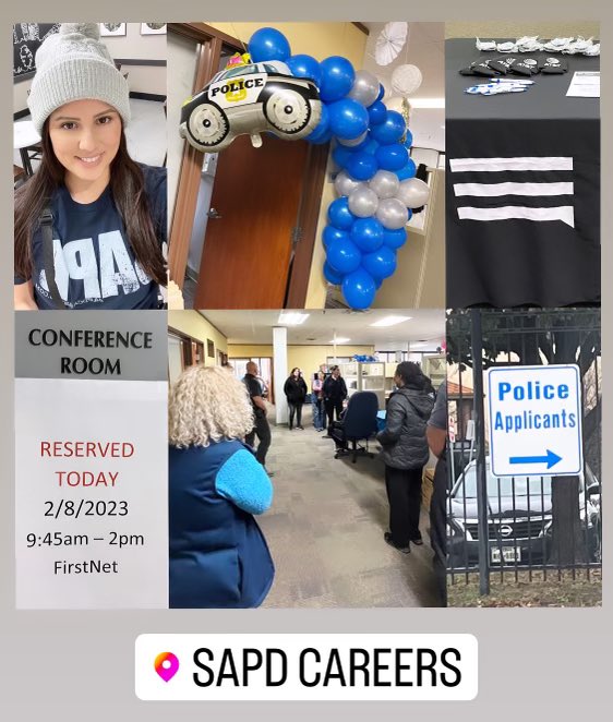 stxsigteam's tweet photo. Yesterday's On-site Appreciation event with
SAPD Recruiting! Thank you for having us to help our First Responders. We appreciate everything you do.
#WeAreSTX I #LifeAtATT I #GoWest | #STXSpeaks | #STXSigTeam | #FirstNet | #firstresponders | #WinLocal |
#FirstNetFamilyandFriends https://t.co/yoGjY7abwj