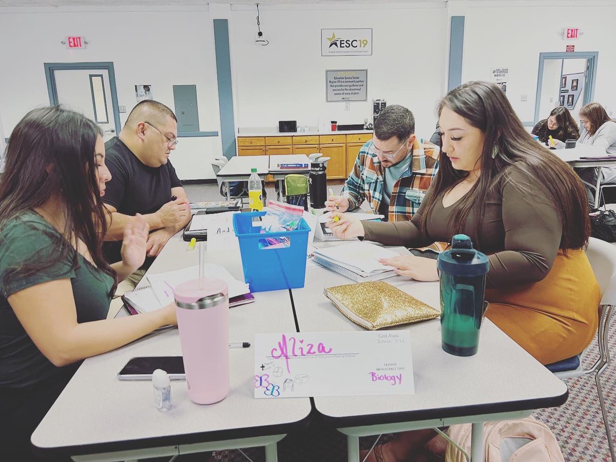 Teresa Hinojos (@teresa_hinojos) on Twitter photo TXTQP teachers from <a href="/ClintISD/">Clint ISD</a> learning about T-TESS today in class. Everyone is engaged and enjoying learning about the appraisal system. @TPCP_Region19 <a href="/ESCRegion19/">ESC-Region 19</a> <a href="/Liz_C_Bonilla/">Elizabeth Bonilla</a> <a href="/michellew925/">Michelle Wagoner</a> <a href="/Teran_Jesse1/">Jesus J. Teran</a> TXTQP teachers from <a href="/ClintISD/">Clint ISD</a> learning about T-TESS today in class. Everyone is engaged and enjoying learning about the appraisal system. @TPCP_Region19 <a href="/ESCRegion19/">ESC-Region 19</a> <a href="/Liz_C_Bonilla/">Elizabeth Bonilla</a> <a href="/michellew925/">Michelle Wagoner</a> <a href="/Teran_Jesse1/">Jesus J. Teran</a>