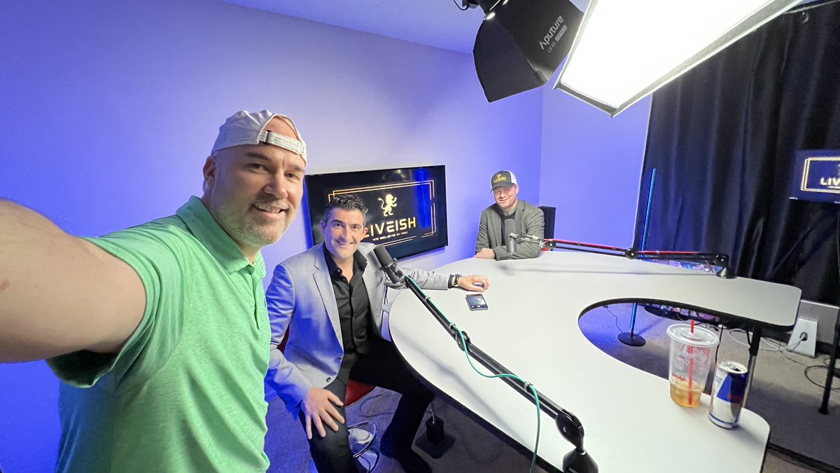 reneemerrifield's tweet photo. Excited to have Josh Falcon and Josh Dick from @Liveish_Agency visiting Studio J! Partnering with Liveish to bring our business to the next level with their expertise in digital marketing and business growth. Join us on this journey to success! #Liveish #StudioJPartnership https://t.co/3QGGuxFPPn