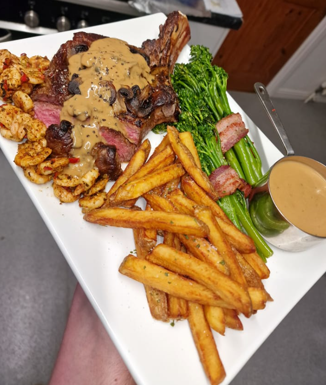 ratemyplatenow's tweet photo. Surf &amp; Turf by Alex https://t.co/ULKXbToCwh