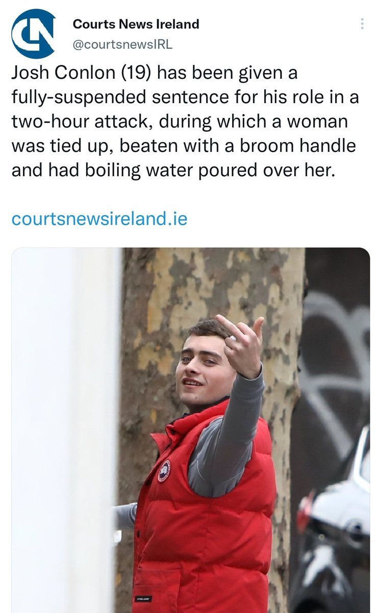 I assume the "get them out" brigade who are intent on keeping our streets safe for women, will be marching in the estate where this young man is from?????