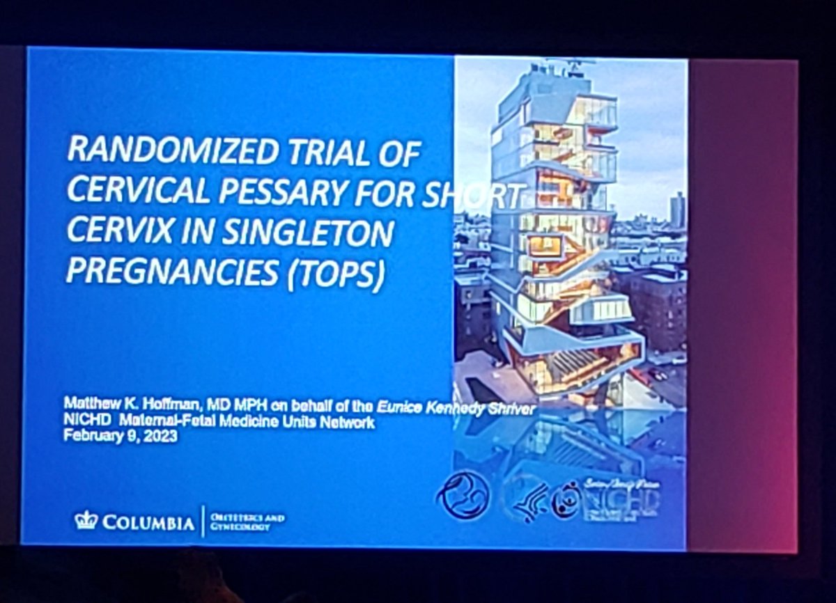 NirajChavanMD's tweet photo. Nail in the coffin for the pessary brigade?.. or time for subgroup analyses to see who would benefit, if at all?!.. @MySMFM #SMFM23
Fantastic work from @NICHD_NIH.. where do we go from here in our tryst for #PretermBirthPrevention.. https://t.co/Hl8gpjP9CX