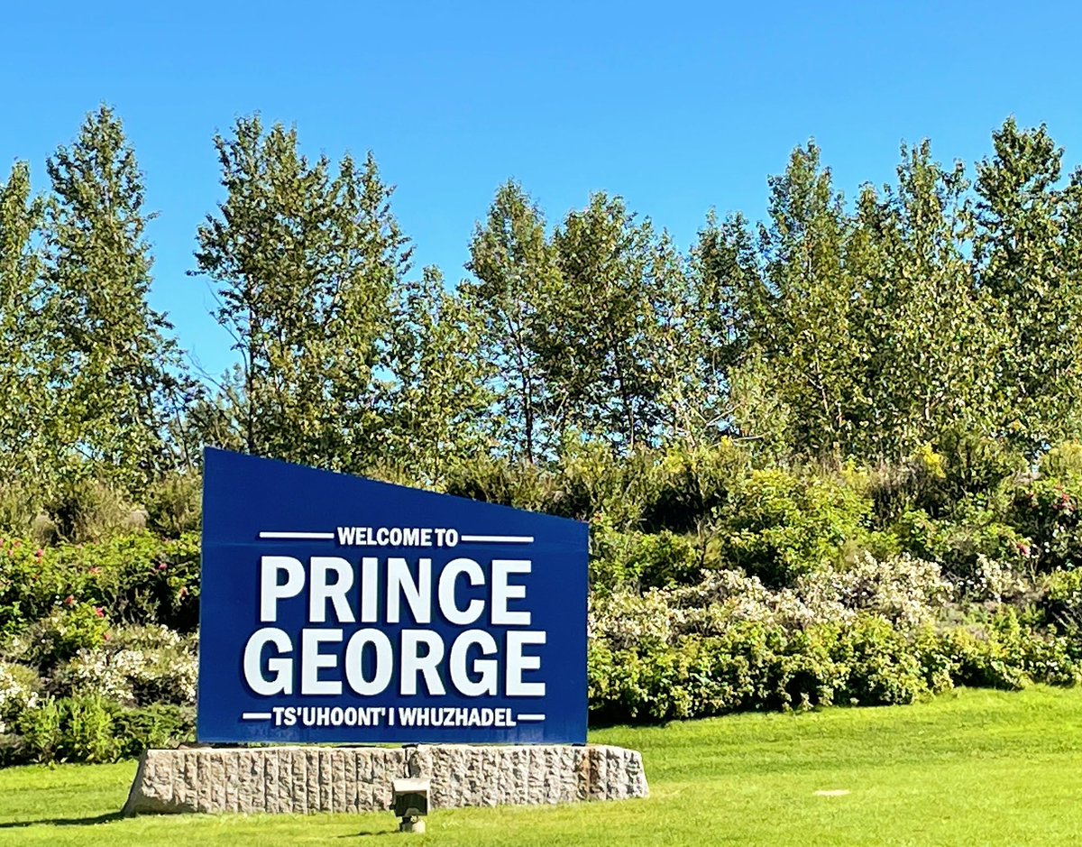 CadenFanshaw's tweet photo. Some interesting new designs for community welcome signs in Northern BC.

Which one is your favourite and why? What would you change to the @CityofPG one to 'spruce' it up? https://t.co/QWESk7lxNu