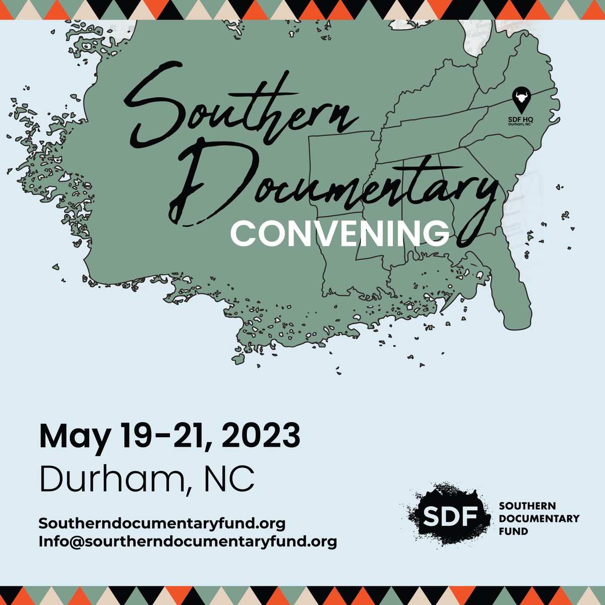 📣 Attention Documentary Makers! The Southern Documentary Convening (formerly known as Artists Convening) is back and registration is now open! The Convening will take place May 19-21, 2023 in Durham, NC.⁠ eventbrite.com/e/518163219137