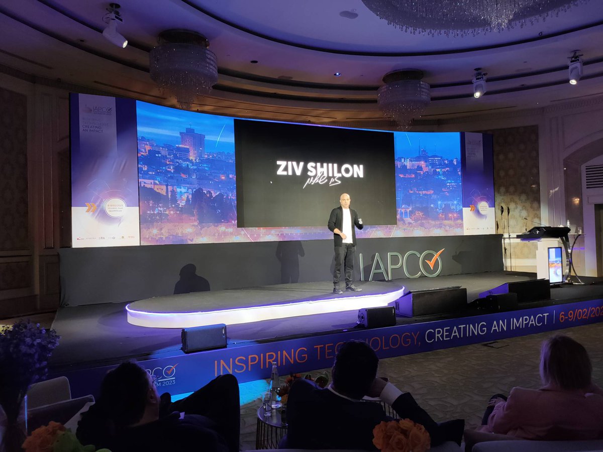 Moving, motivating and memorable keynote speech from Ziv Shillon.

A captivating story of courage, willpower and determination.

What an inspirational note to finish #IAPCO2023.

#eventprofs #meetingprofs #meetingsandevents #meetingsindustry #PCO