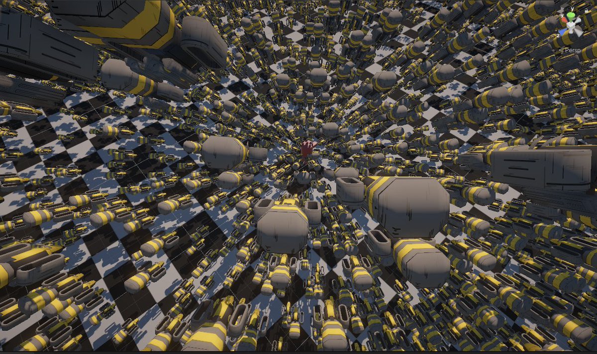 WhatGameStudio's tweet image. I may have tweaked some values and now there are even more of them ! (they&apos;re still friendly... for now)