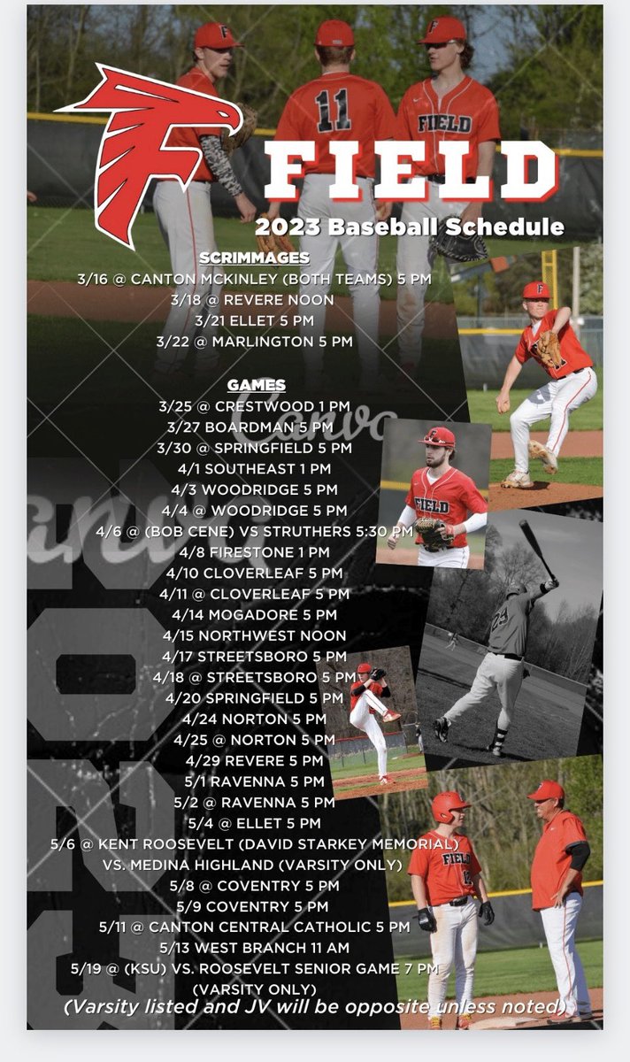 2023 ⚾️ Schedule