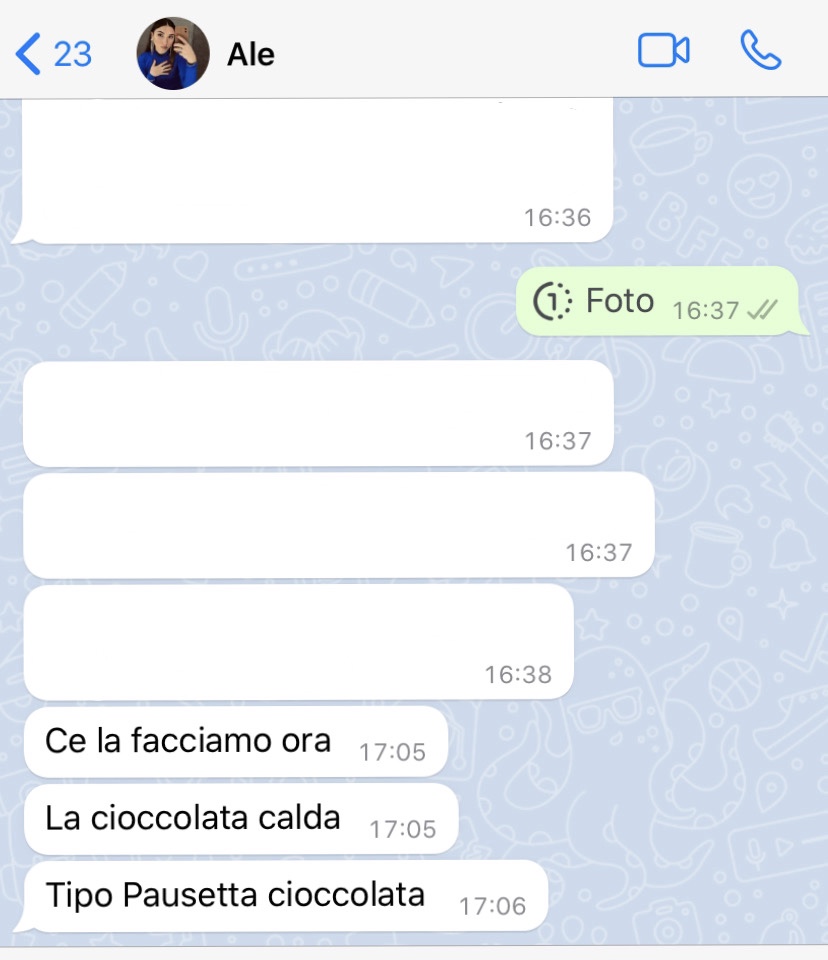 Pausetta cioccolata🤎🤎
<a href="/Alessiamacri001/">Alessia🫧</a>