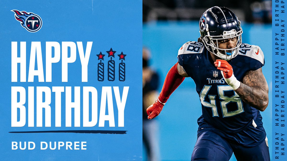 Happy Birthday @Bud_Dupree! 🥳