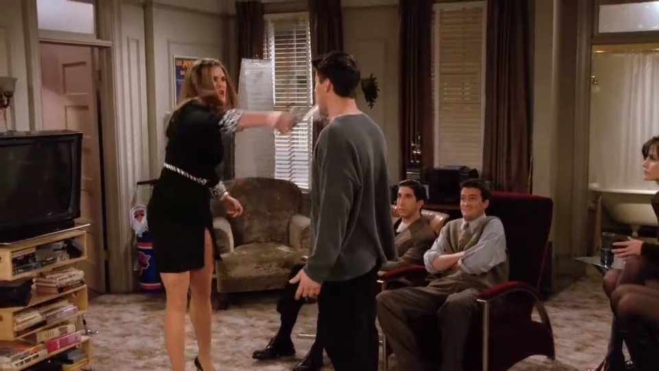 Parody Chandler Bing tweet media