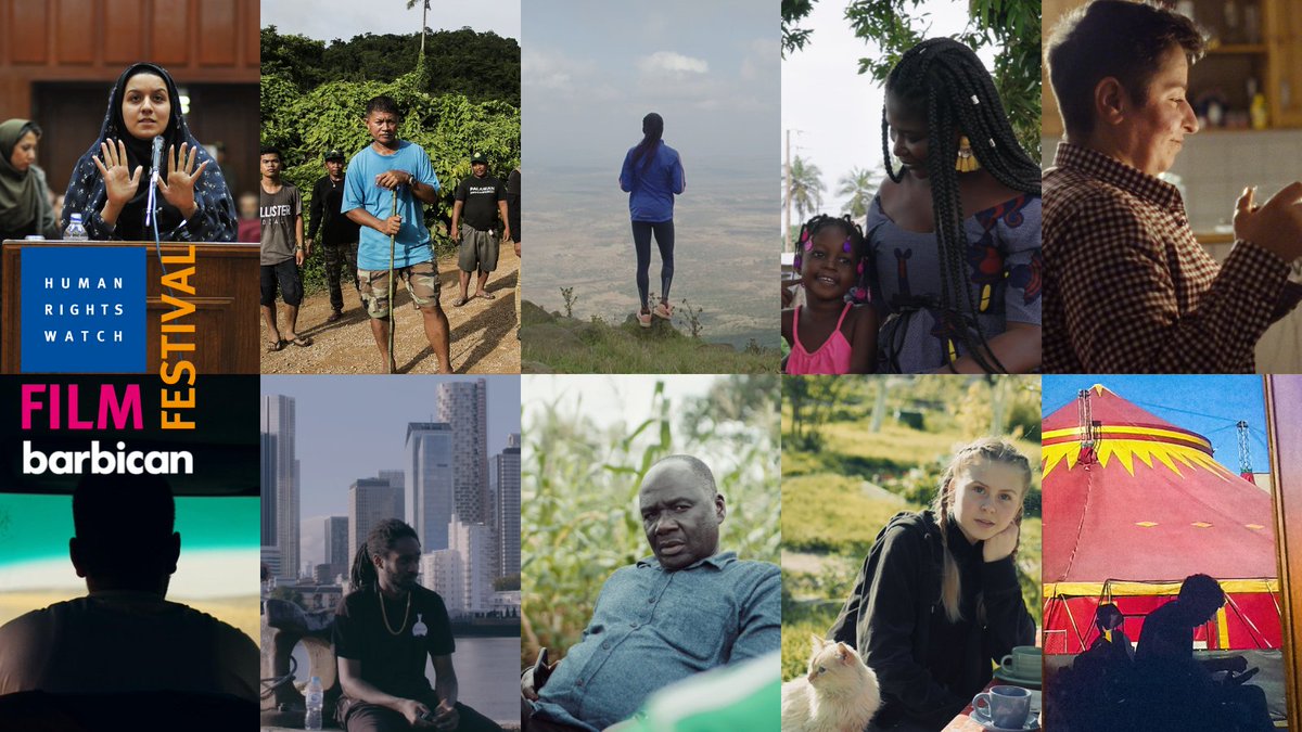 The Human Rights Watch Film Festival London 2023 programme is now live!

Take a look at @hrwfilmfestival's line-up of 10 powerful stories with everyday change makers at the forefront, here: bit.ly/3DMFixp

📅 Attend the festival March 16-24 at @BarbicanCentre

#HRWFFLDN