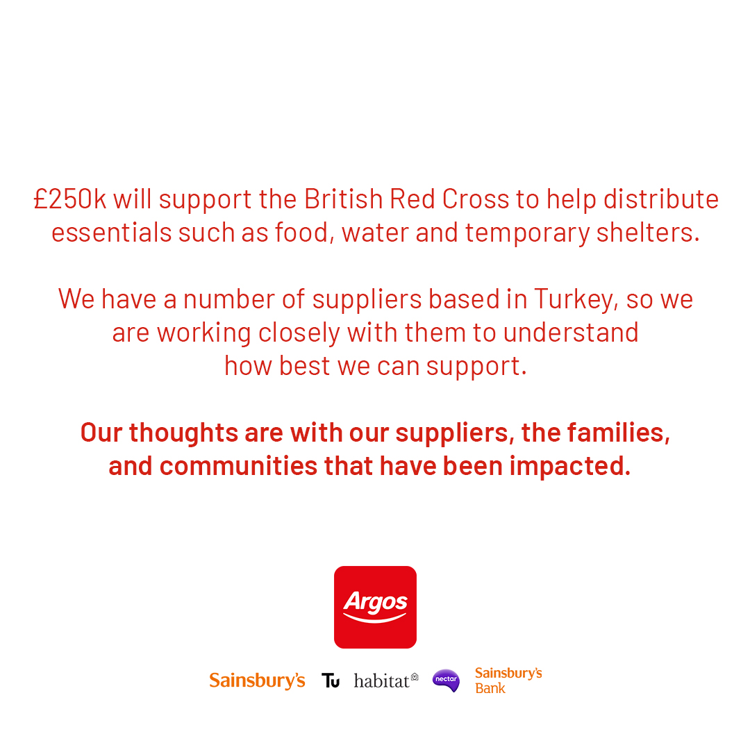 We are saddened to hear of the catastrophic earthquakes in Turkey and Syria. 

Swipe through to see how the total donation of £500k will help provide on-the-ground rescue and aid efforts.