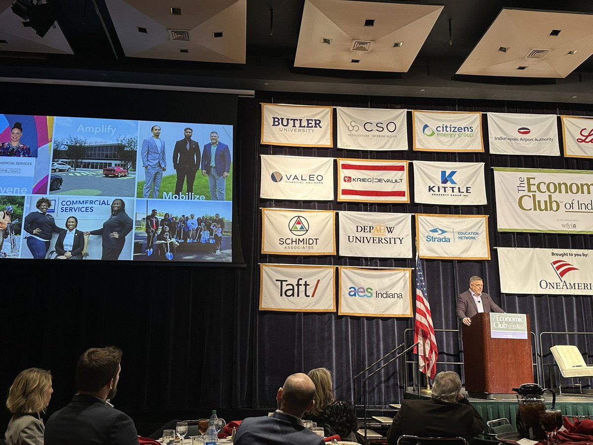 “There’s no silver bullet coming- we are the solution “Pete Yonkman
| President, Cook Group Inc.  @Schmidt_Assoc <a href="/EconomicClubIN/">Economic Club of Indiana</a>