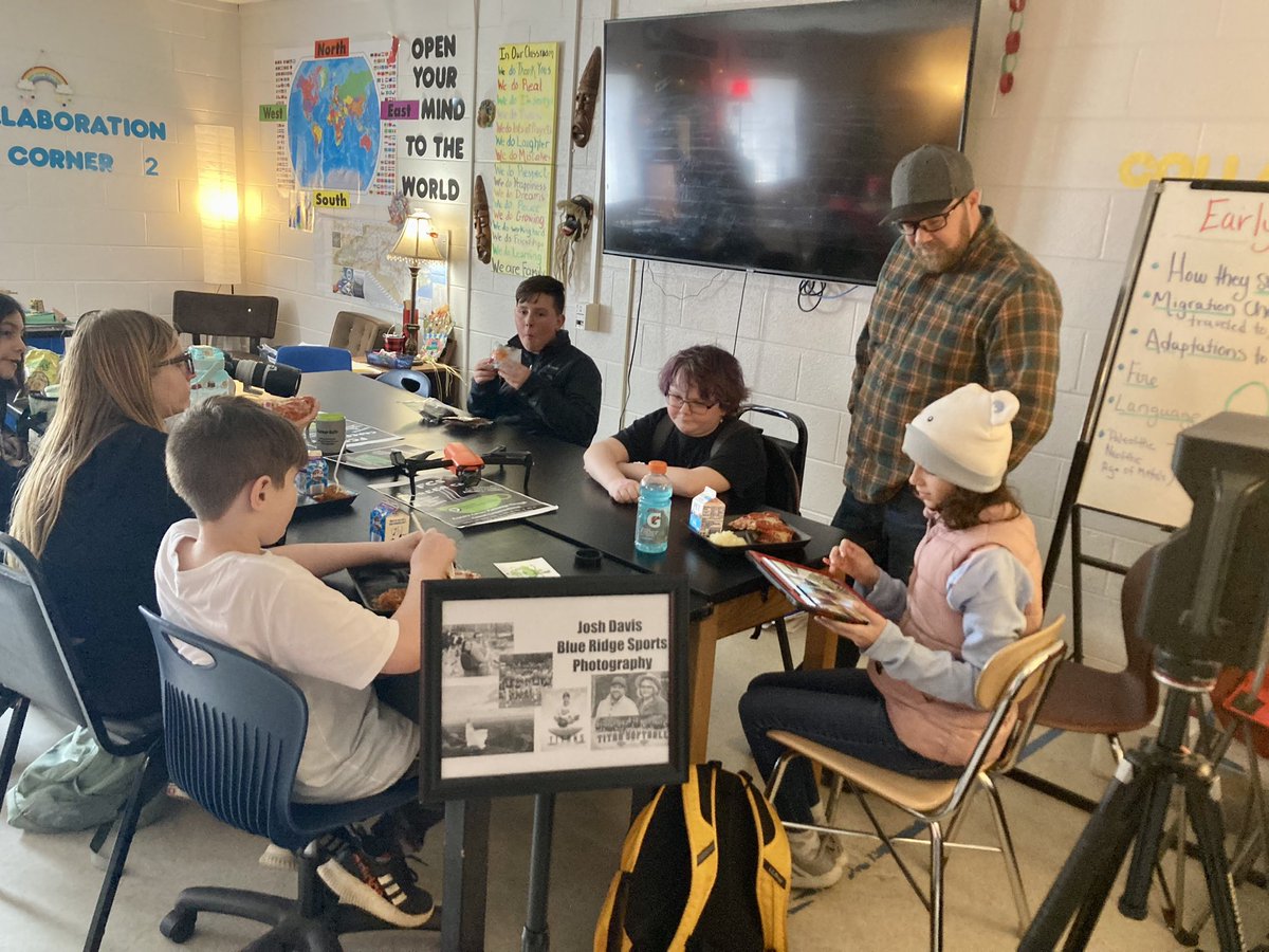 Mindy Hutchins (@mindyhutchins1) on Twitter photo <a href="/STEMFCS/">Foothills Community</a> students learned about careers in Digital Media at today’s Career Cafe! Thank you <a href="/GoTourists/">Asheville Tourists</a> Alyssa Quirk & Blue Ridge Sports photographer Josh Davis for sharing your career! <a href="/MaryFinley13/">Mary Finley</a> <a href="/CTEWorks/">Advance CTE</a> <a href="/STEMFCS/">Foothills Community</a> students learned about careers in Digital Media at today’s Career Cafe! Thank you <a href="/GoTourists/">Asheville Tourists</a> Alyssa Quirk & Blue Ridge Sports photographer Josh Davis for sharing your career! <a href="/MaryFinley13/">Mary Finley</a> <a href="/CTEWorks/">Advance CTE</a>